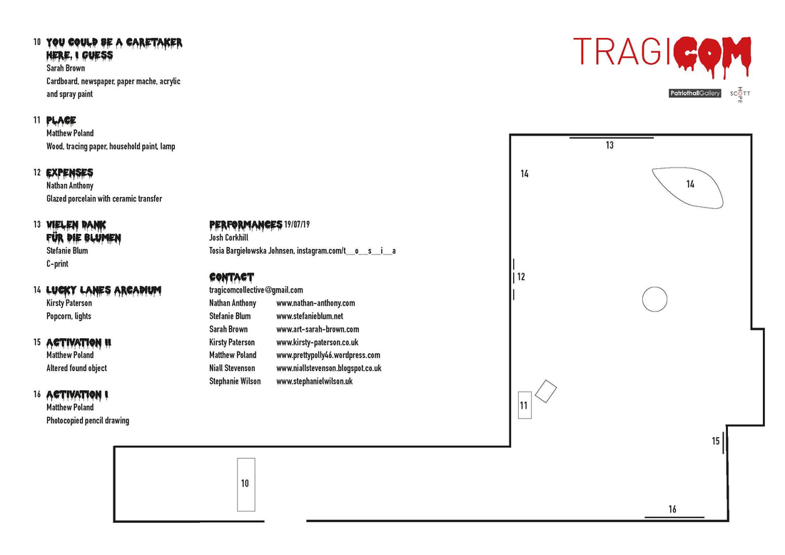 Floor plan of exhibition Act III